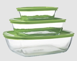 Lot de 3 Plats PYREX